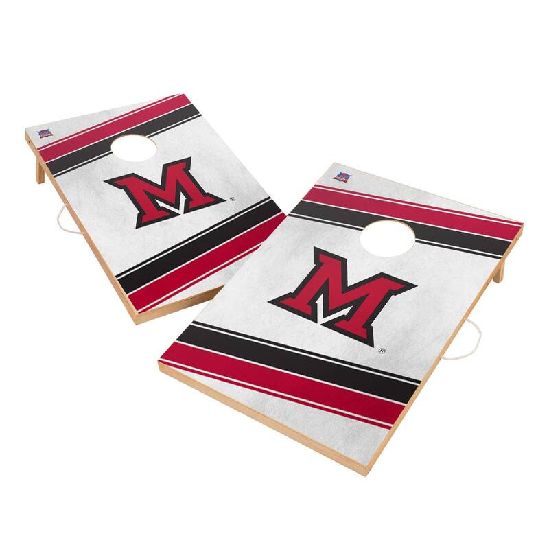 Miami University RedHawks Regulation 2x4 Cornhole Set
