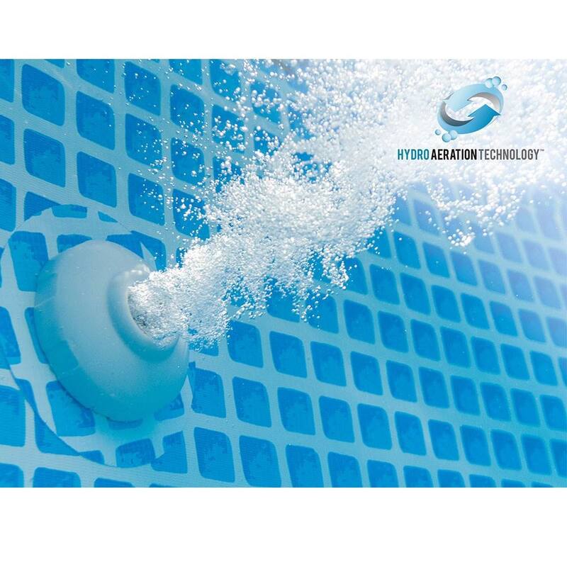 Intex 10 Foot x 30 Inches Pool w/ 10-Foot Round Above Ground Pool Cover - 45.98