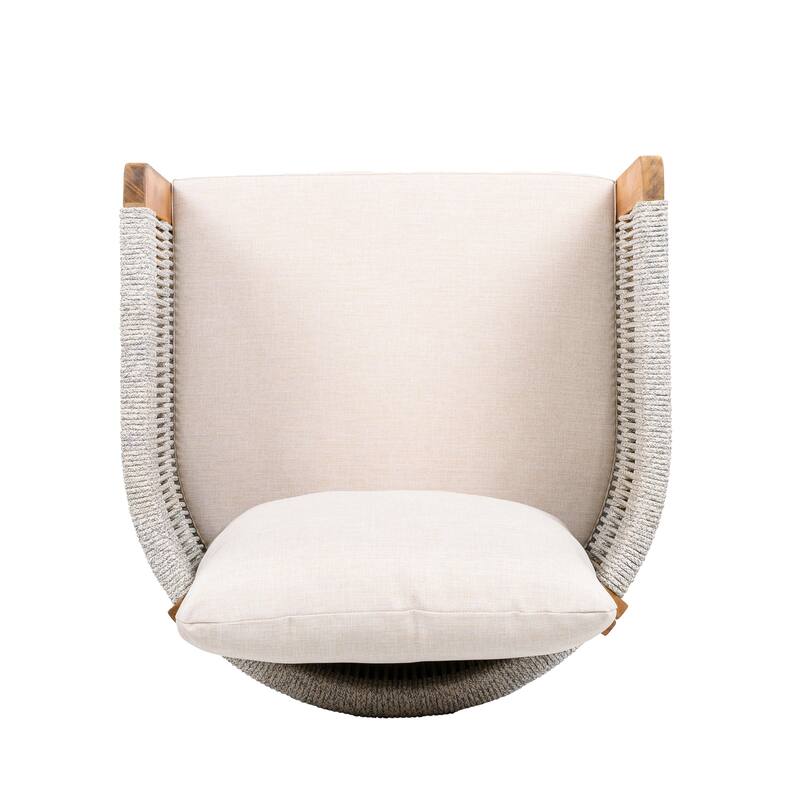 Christopher Knight Home - Isolde Acacia Wood Outdoor Dining Chair（Set of 2）