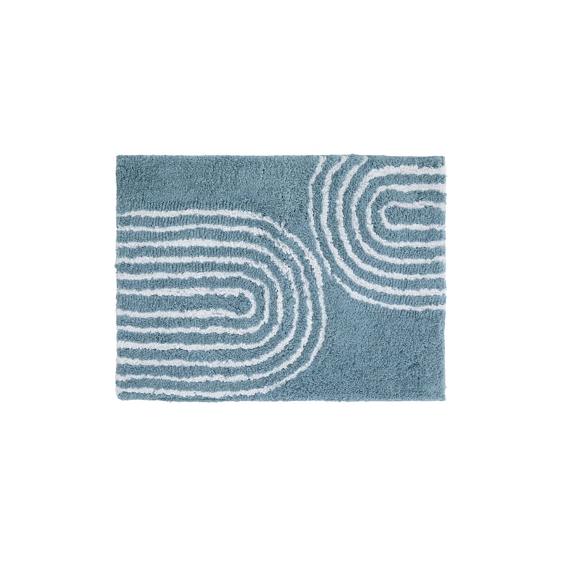 Becky Cameron 100% Cotton Modern Patterned Bath Mat