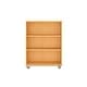 preview thumbnail 7 of 10, Tot Mate Double Sided Mobile Bookcase 48H Maple