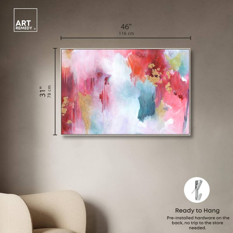 Rolling in Love Canvas by Art Remedy
