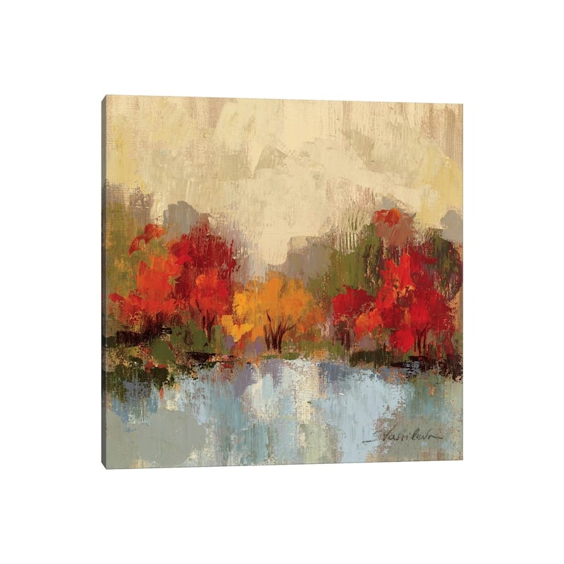 iCanvas "Fall Riverside I " by Silvia Vassileva Canvas Print