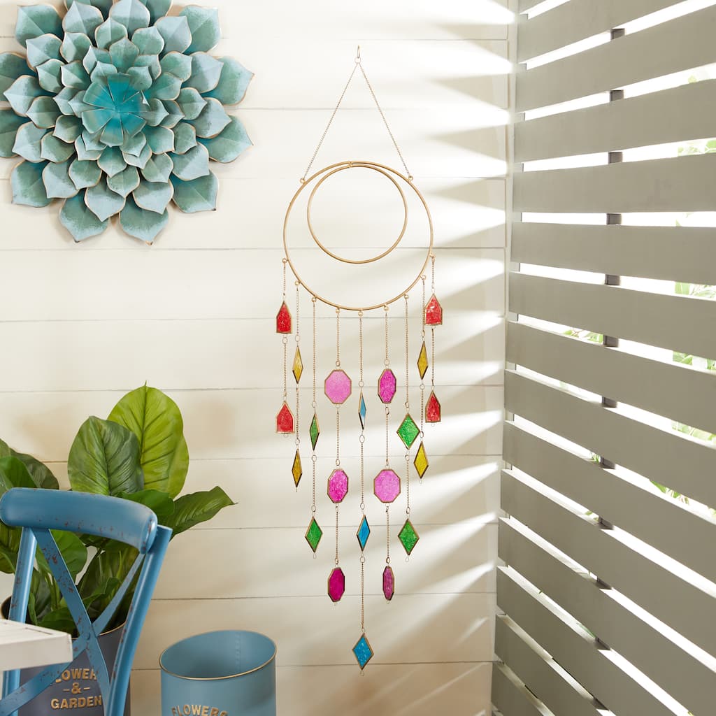 Multi Iron Contemporary Windchime