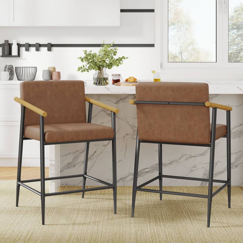Counter Height Chair Side Dining Chair Set of 2