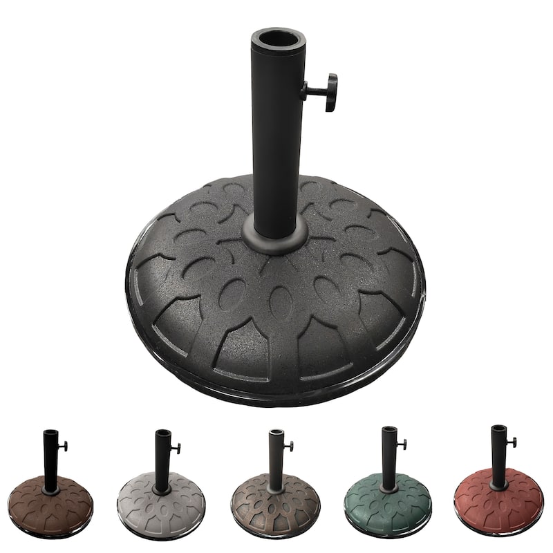 Milan 25-pound Resin Compound Patio Umbrella Base