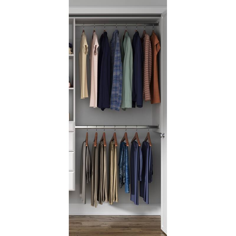 Easy Track Deluxe Closet Kit