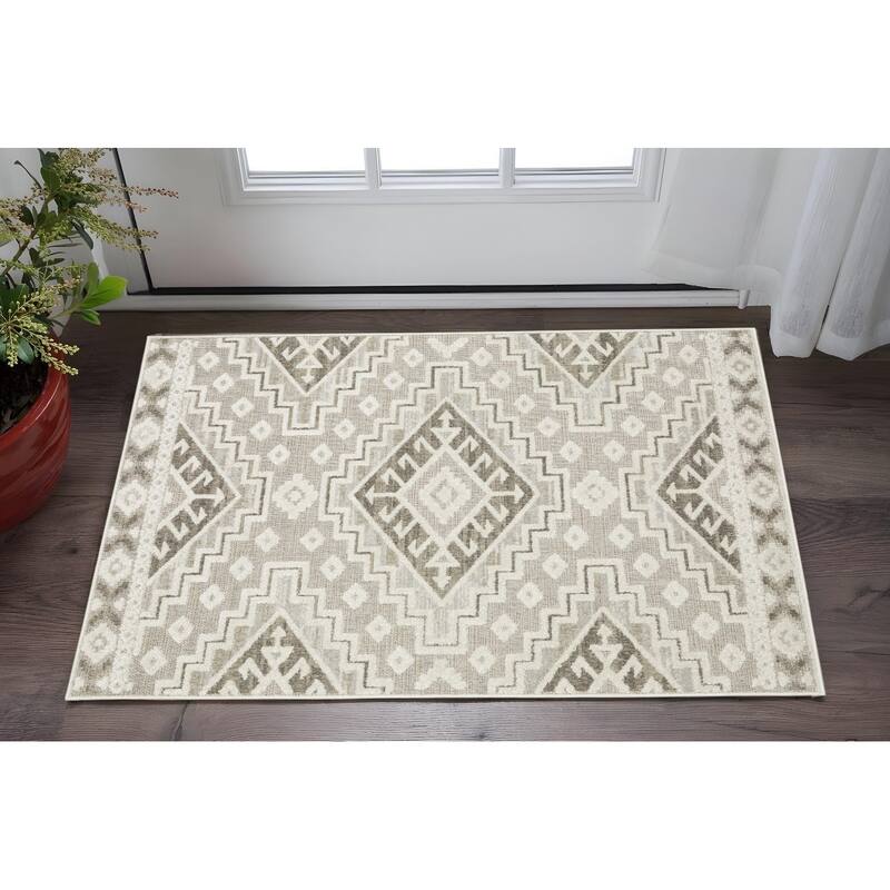 HomeRootsTribal Southwest Runner Area Rug - 59.84' X '39.37' X '0.32
