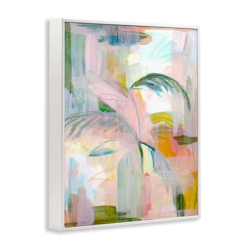 Stupell Palm City Abstraction Framed Giclee Art Design By Gemma Bardot