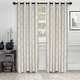 preview thumbnail 6 of 10, Superior Varnie Jacquard Grommet Room Darkening Curtain Panel (Set of 2) 52" x 63" - Mirror Brass