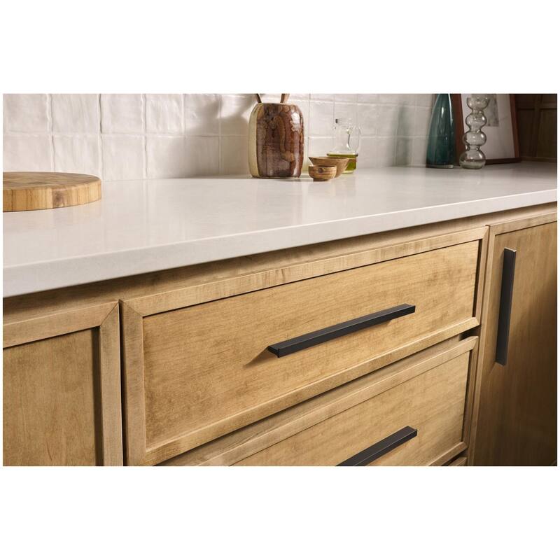 Elements 821-305 Brewer 12" Center to Center Rectangular Cabinet Pull