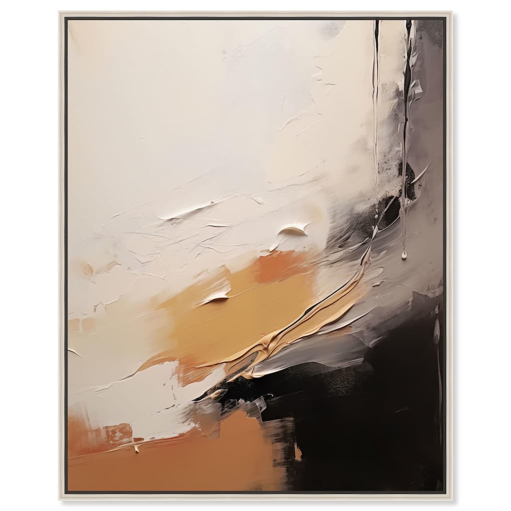 Baked Clay I Canvas by Art Remedy