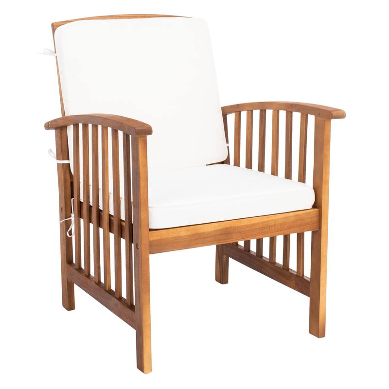 SAFAVIEH Outdoor Rocklin 4-piece Conversation Patio Set