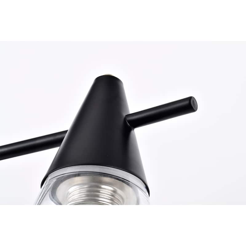 Latilala 29 Inch Matte Black Wall Sconces 3-Lighted