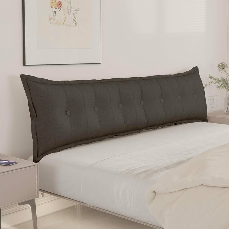 WOWMAX Headboard Pillow Bed Rest Body Pillow Back Support Reading
