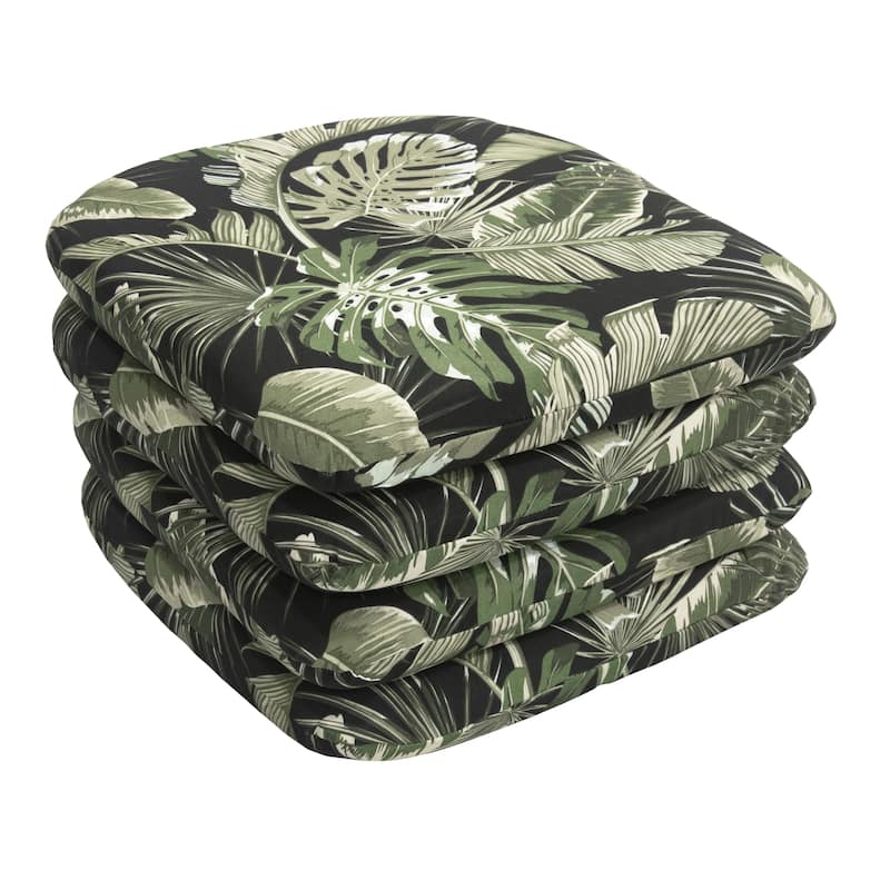 Outdoor Patio Chair Pad (Set of 4) - Green