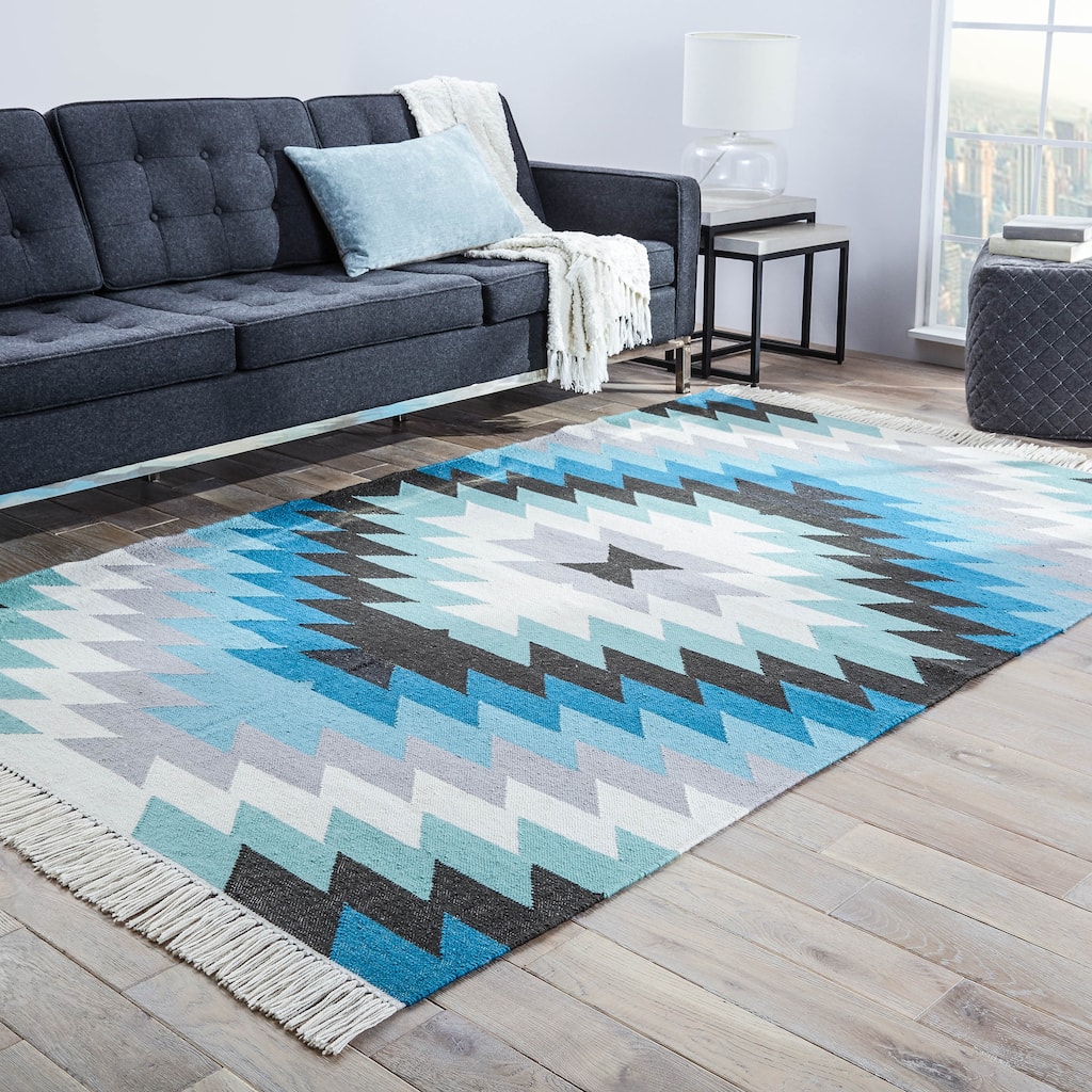 Sahara Indoor/ Outdoor Geometric Area Rug