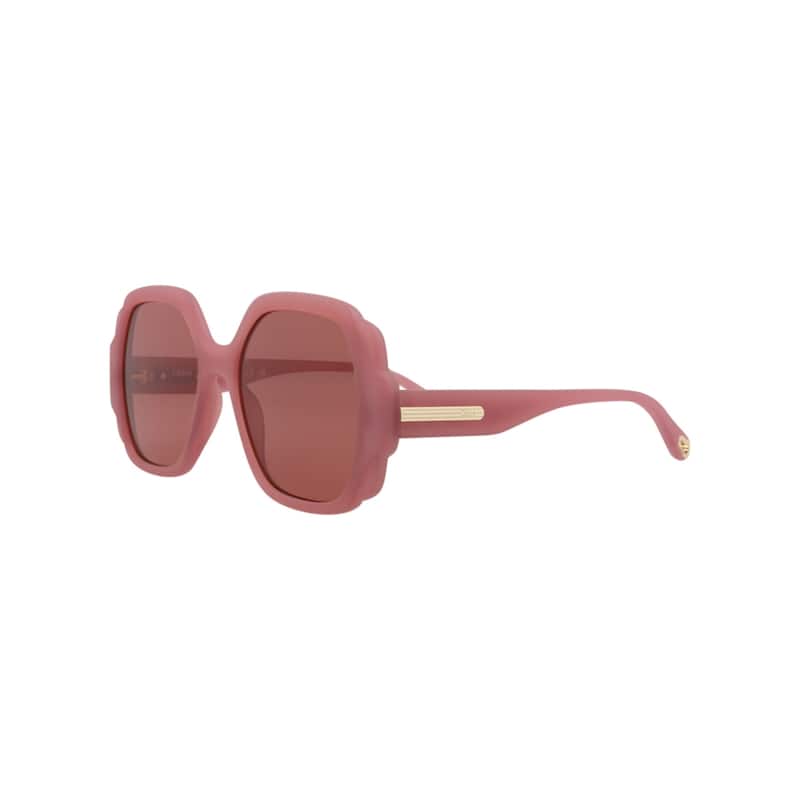 Chloé Round-Frame Recycled Injection Sunglasses