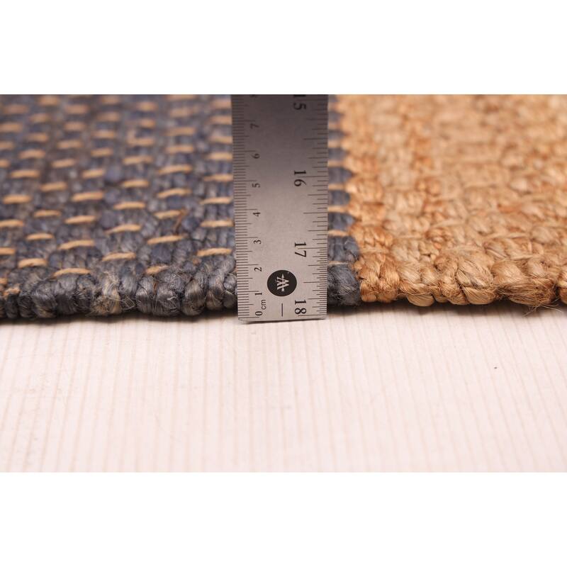 ECARPETGALLERY Flat-Weave Palas Denizli Tan Jute Rug - 5'6 x 7'8