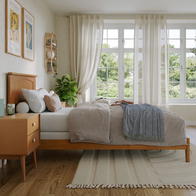 AFI, Nantucket Foundation Bed with Attachable USB Charger