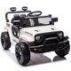 preview thumbnail 8 of 18, Kids Electric Ride-On Car with Suspension, One-Key Start, and USB Music System