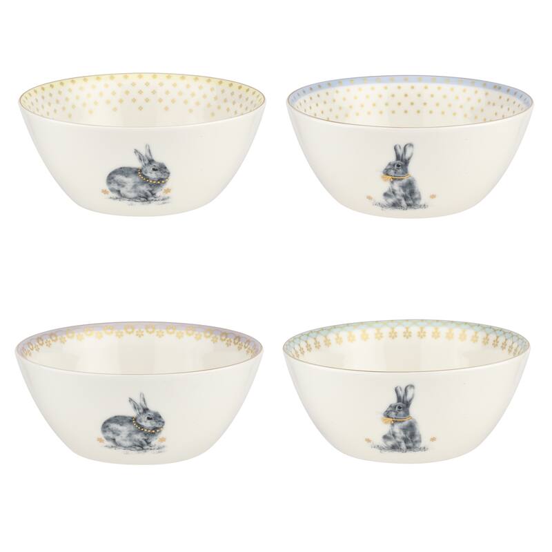 Spode Set of 4 Meadow Lane Fine Porcelain Bowls