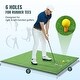 preview thumbnail 19 of 26, Golf Hitting Mat, Artificial Turf Golf Hitting Mat, Thickened Golf Hitting Training Aids, Golf Practice Hitting Mat
