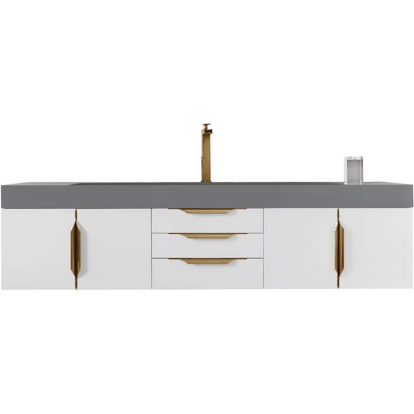 James Martin Vanities Malibu 40-1/16" x 40-1/16" Framed Bathroom