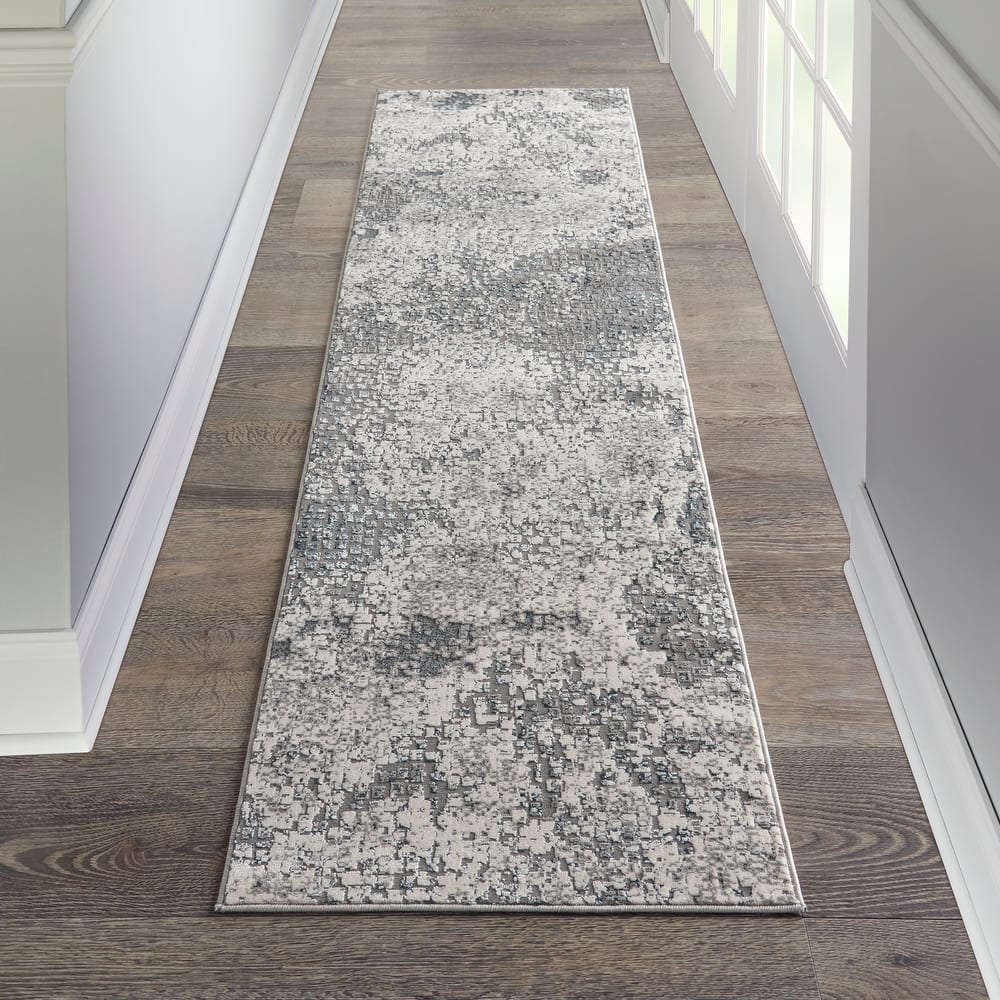 Michael Amini MA90 Uptown Abstract Area Rug