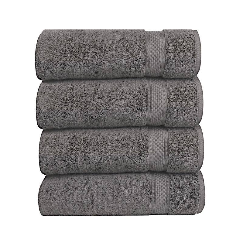 A1HC Wash Cloth Set, 500 GSM 100% Ring Spun Cotton, Oeko-Tex Green Certified, Zero Twist, Quick Dry & Highly Absorbent