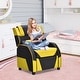 preview thumbnail 34 of 47, Gymax Gaming Recliner Sofa PU Leather Armchair for Kids Youth w/