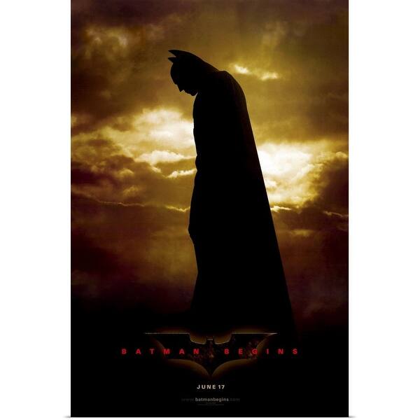batman begins poster art