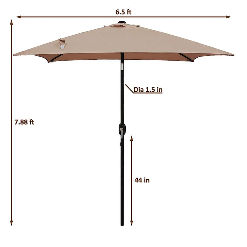 Maypex Square Market Umbrella