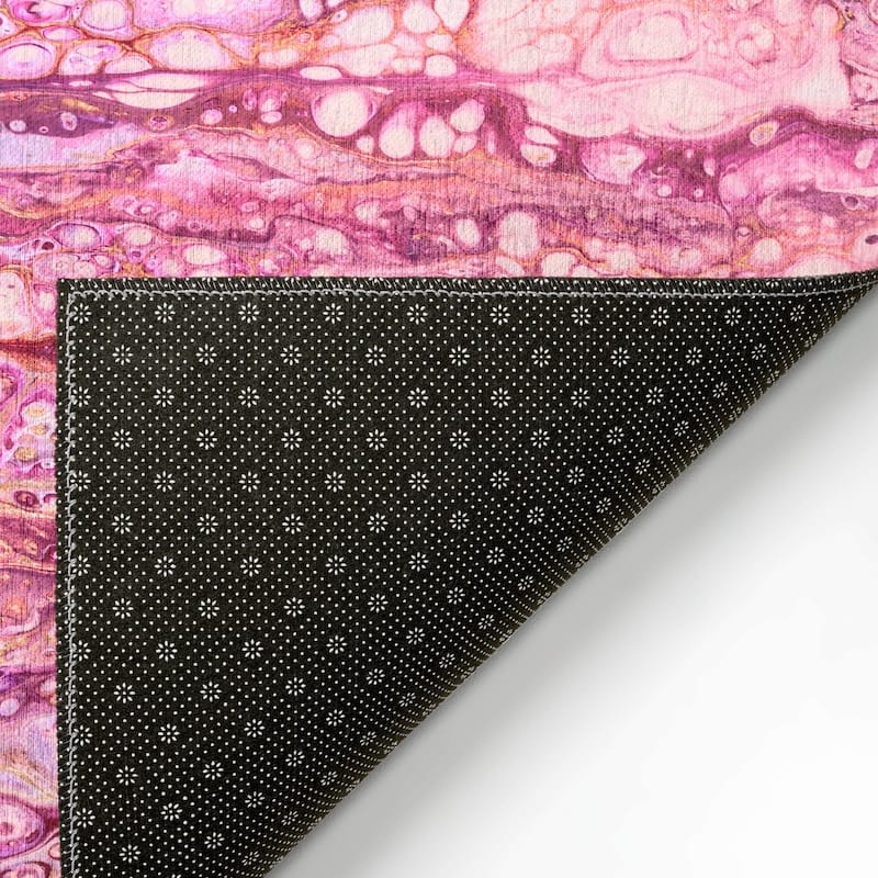 Indoor/ Outdoor Addison Karina Abstract Washable Area Rug