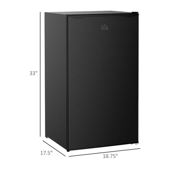 Mini Fridge with Freezer, 3.2 Cu.Ft Compact Refrigerator with