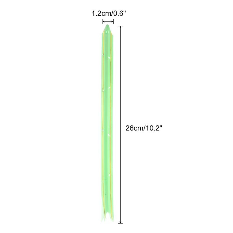 100Pcs Pull Bows Ribbon Gift Wrapping String Decorative Bow Tie - Green - 10"