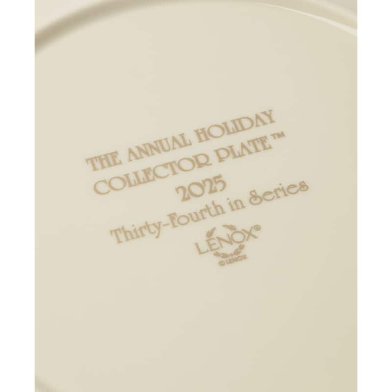 Lenox 2025 Annual Holiday Plate