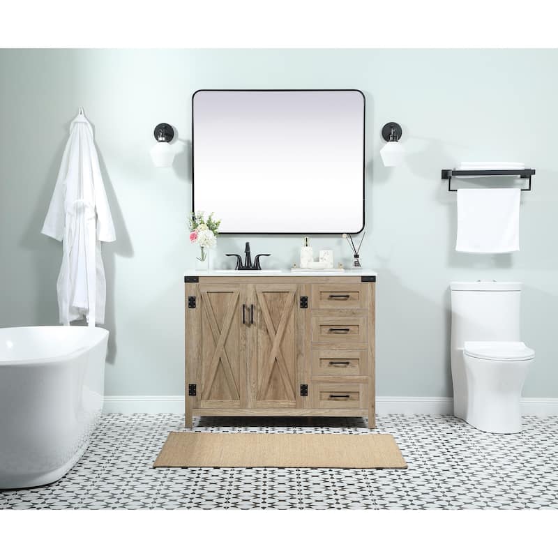 Vine 42 - 48 Inch Single Bathroom Vanity
