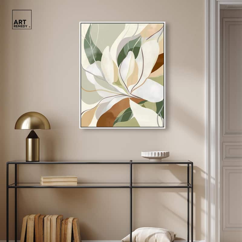 Leaf Prints I Canvas by Art Remedy