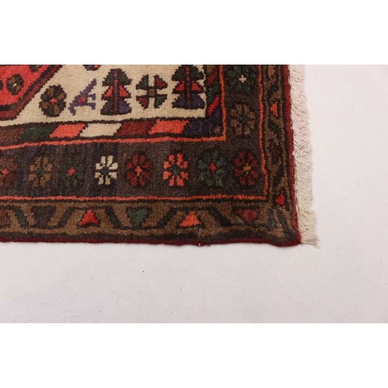 ECARPETGALLERY Hand-knotted Konya Red Wool Rug - 3'0 x 6'0