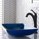 preview thumbnail 22 of 35, Kraus Glass Vessel Sink, Bathroom Faucet, Mounting Ring
