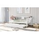 preview thumbnail 19 of 72, Elegant Design Daybed with Trundle Bed, Wooden Sofa Bed for Bedroom Living Room, Wood Platform Bed Frame for Kids Teens Guests