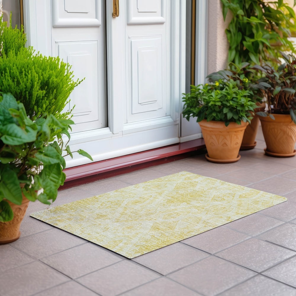 Machine Washable Indoor/ Outdoor Chantille Global Boho Rug