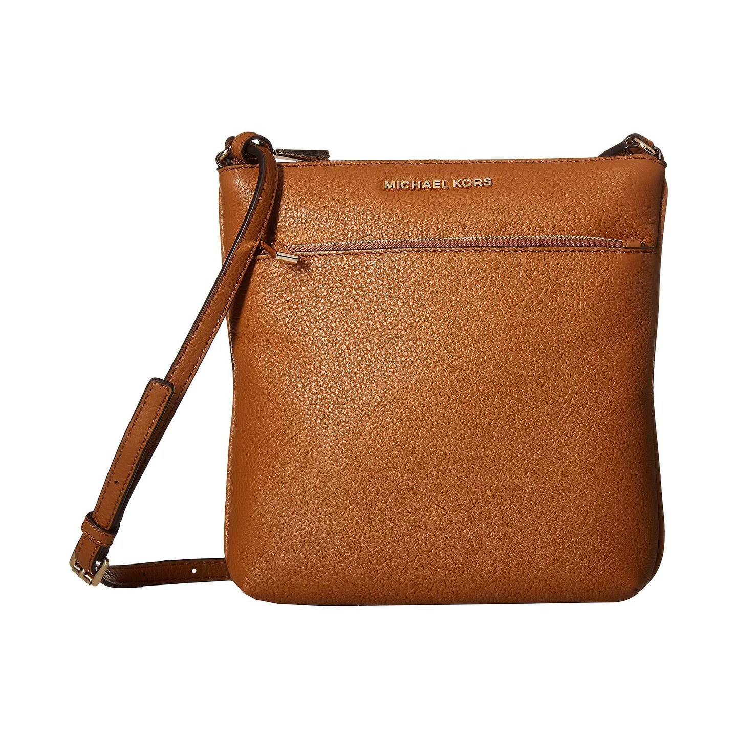 michael kors riley pebble leather crossbody