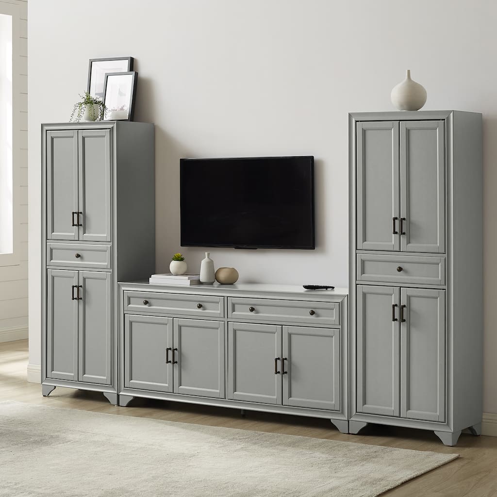 Crosley Tara 3Pc Entertainment Set - 15"x108.5"x67.75"