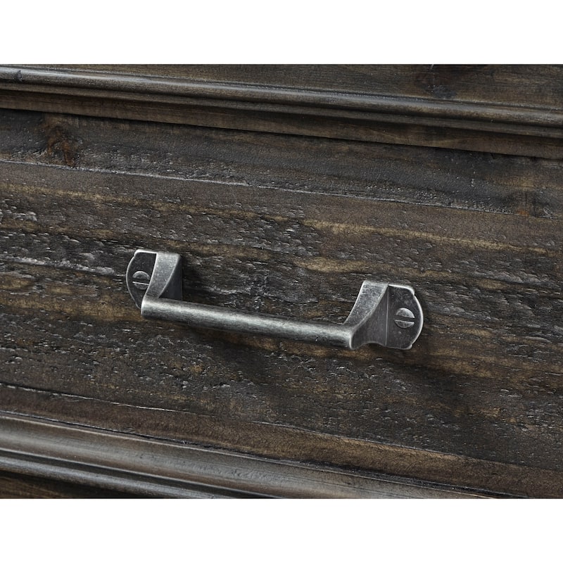 Magnussen Home Calistoga Weathered Charcoal Gentleman's Chest