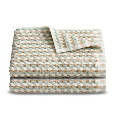 Martex Arcadia Gaea 2 Piece Hand Towel Set - 16"W x 28"L