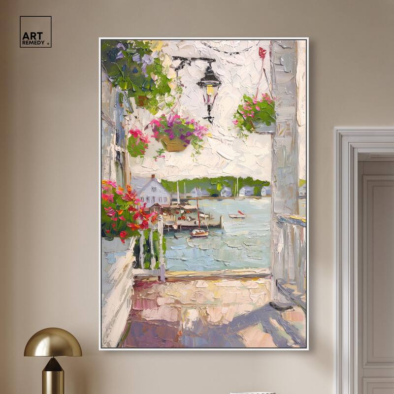 Harbor Hideaway II Canvas by Art Remedy