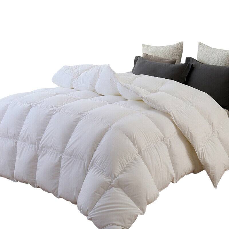 Queen 100 Cotton Goose Down Comforter White Bed Bath & Beyond 39971306