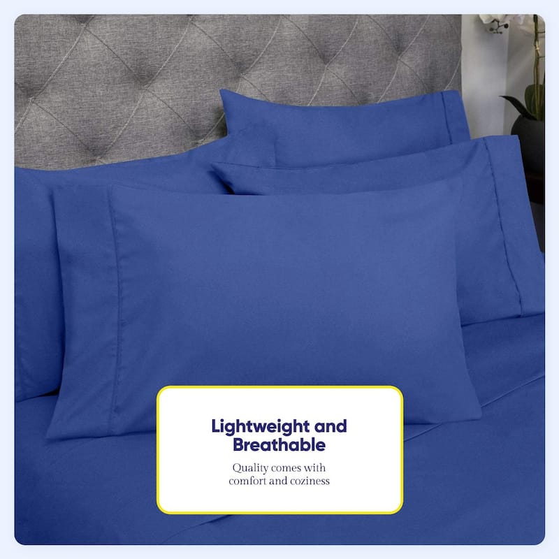 Luxurious Ultra Soft 6-Piece Bed Sheet Set